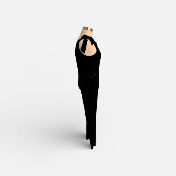 Aqua Black Sleeveless Jumpsuit - Picture 3 of 7